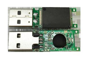 China Waterproof Flash Memory Chips PCBA USB 2.0 3.0 256GB 1TB 15MB/S factory