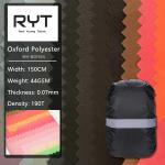 190T 100% Nylon Plain Soft Lining Fabric for Backpack Car Sofa Umbrella