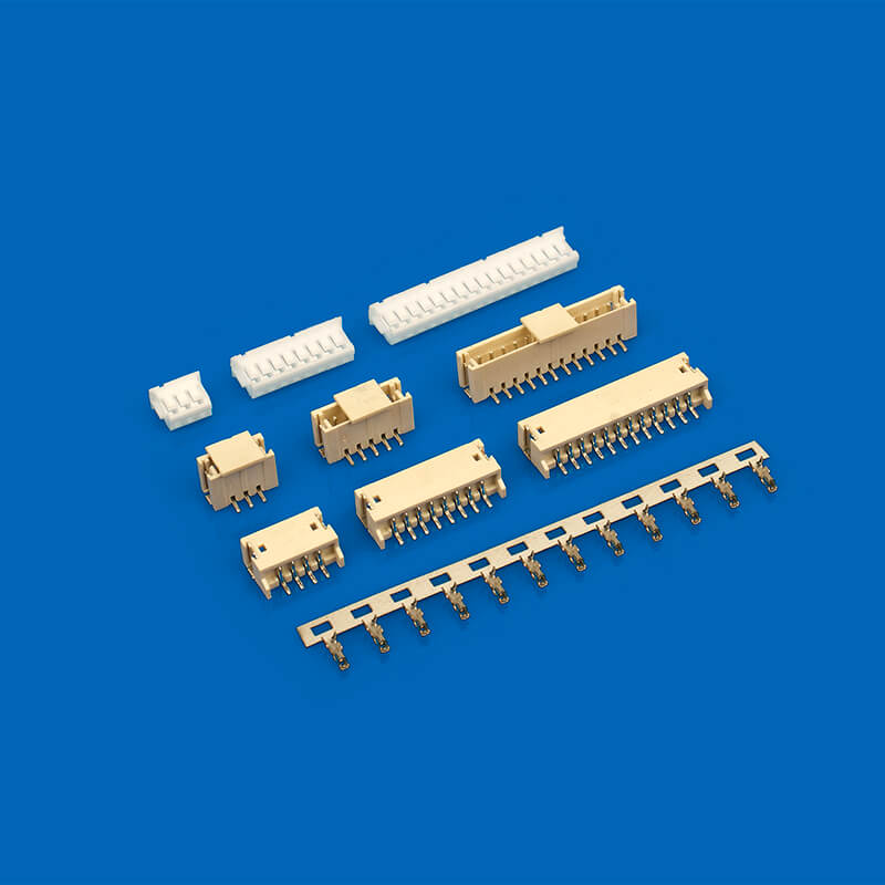 Horizontal 1.5 Mm Pitch Connector SMT smd PCB connector 2 To 20P LCP 94V-0