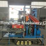 Crawler Type Portable Water Well Drilling Rig 150 Meters Can Be Customized