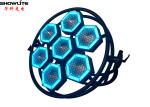 7x60W LEDs Retro Flashing Stage Background Light 10000LM