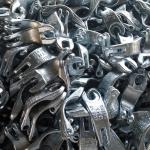 EN 74 1 Steel Scaffolding Parts Pressed ,90 Degree Scaffold Coupler For Pipes