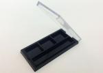 Cosmetic Glitter Eyeshadow Packaging Box Dark Black Sticker Printing