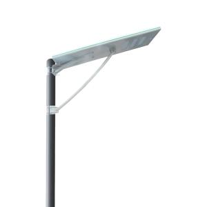 China High quality outdoor country road lighting ip65 smd 60W integrated all in one led solar street light factory