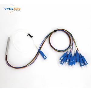 China FTTH Fiber Optic PLC Splitter 1x4 SC UPC/APC Connector factory