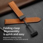 9 Colors Metal Folding Magnetic Buckle Watch Strap for Samsung Watch Series