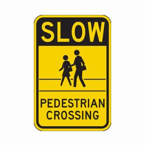 China Road Traffic Compulsory Road Sign Pedestrian Signs And Symbols Board factory