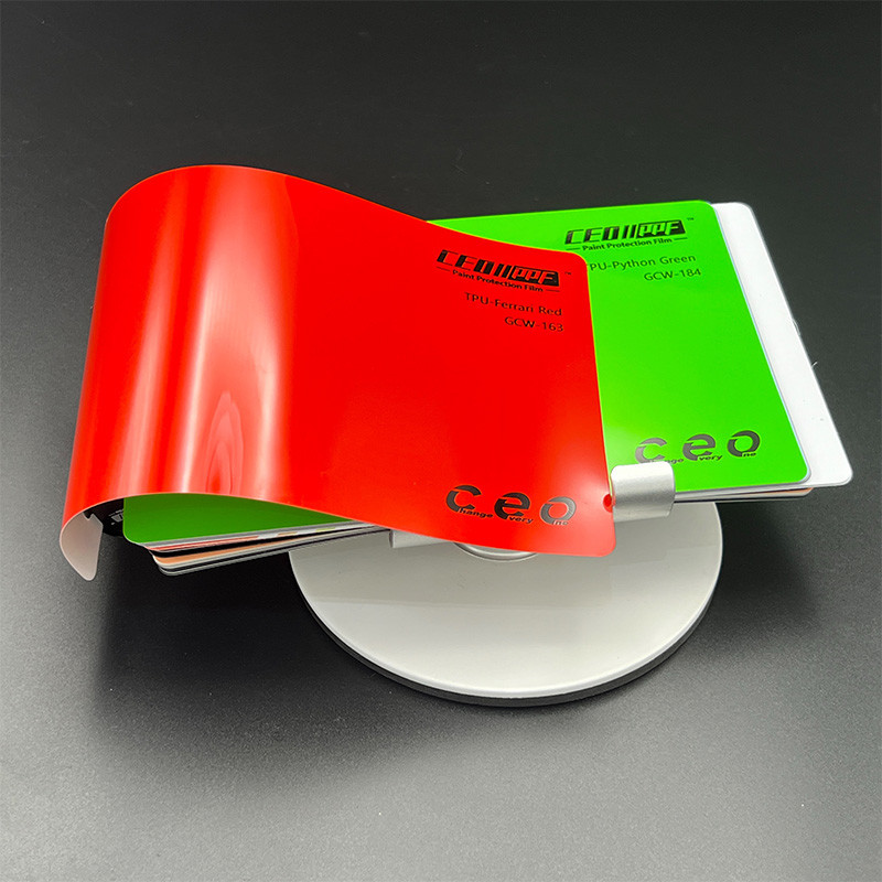 Green Color TPU PPF Double Layer Scratch 7.5mil 60 Inch Car Paint Film