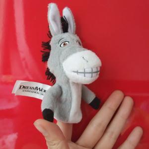 China Donkey Shrek's Friend Finger Puppet Plush Toys factory