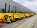 Hydraulic Rear Dump Tipper Trailer 3 Axles Tipper Semi Dump Truck Semi Trailer
