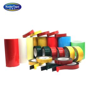 China 1mm 1.5mm 2mm 2.5mm 3mm Evan Foam Tape With Double Sided Adhesive factory