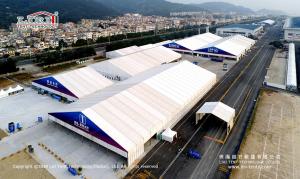 China 50m Width Huge PVC and Aluminum Marquee Tent for Air Show as VIP reception factory