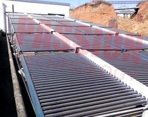 China Solar Water Heater Vacuum Tube Solar Collector , Evacuated Tube Collector factory