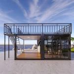 Home Luxury Villa Steel And Wooden Prefab Houses With Updated Designs