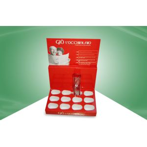 Red Cardboard Countertop Displays Tabletop Display Unit Reading Glasses