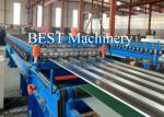 High Speed Max 25-30m/Min Roof Sheet Cold Roll Forming Machine Hydraulic Cutting