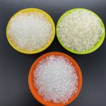 Moldable Plastic Thermoplastic Polymer Pellets Beads Transparent Customized Saft
