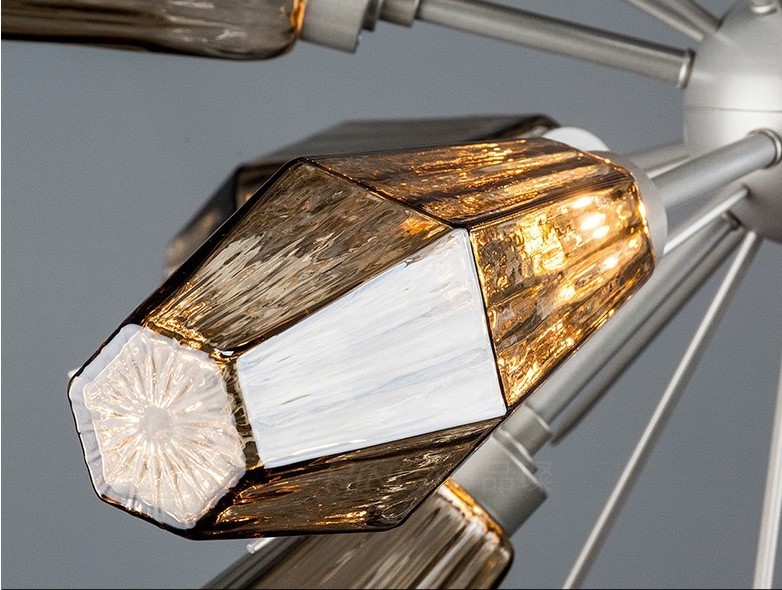 ODM Modern Decorative Lamps LED High Light Transmittance Chandelier AC110V