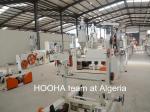 Algeria Building Cable Making Machine , Pvc Cable Extruder Machine For 2 Worker