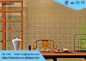 China High Range Bronzing Bedroom Modern Removable Wallpaper Non Woven Wallcovering factory