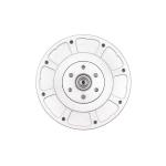 Faradyi Customizable MIT Mini Exoskeleton Motor 13 Rated High Torque 48V