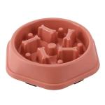 Hexagonal Pet Slow Feeder Bowl Anti-Choking Dog Food Bowl with Non-Slip Base |