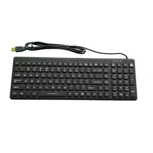 USB 110 Keys IP68 Waterproof Hygienic Keyboard
