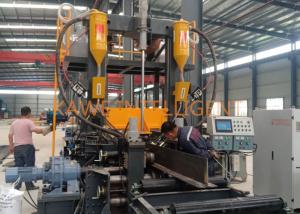 China Multifunction 3 In 1 H Beam Welding Line 200－1500mm 10MPa factory