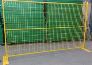 China 50×100 MM Canada Retractable Construction Temporary Fencing ISO 9001 factory