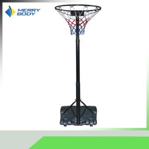 China Tempered Glass Gym Crossfit Equipment PE Base Portable Basketball Equipment factory