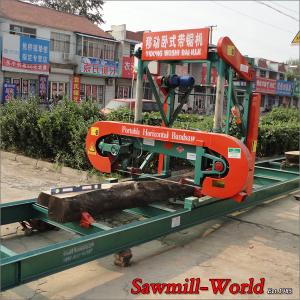 China Horizontal band sawing machine saw mills for wood cutting /Portable sawmill factory