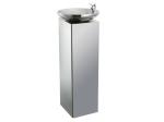 Double Basin Outside Drinking Fountain Round For Hot And Cold Water