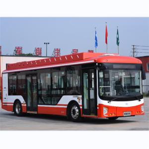 China 10.5m Low Floor Battery Electric Buses Integral Power Steering 240kw factory