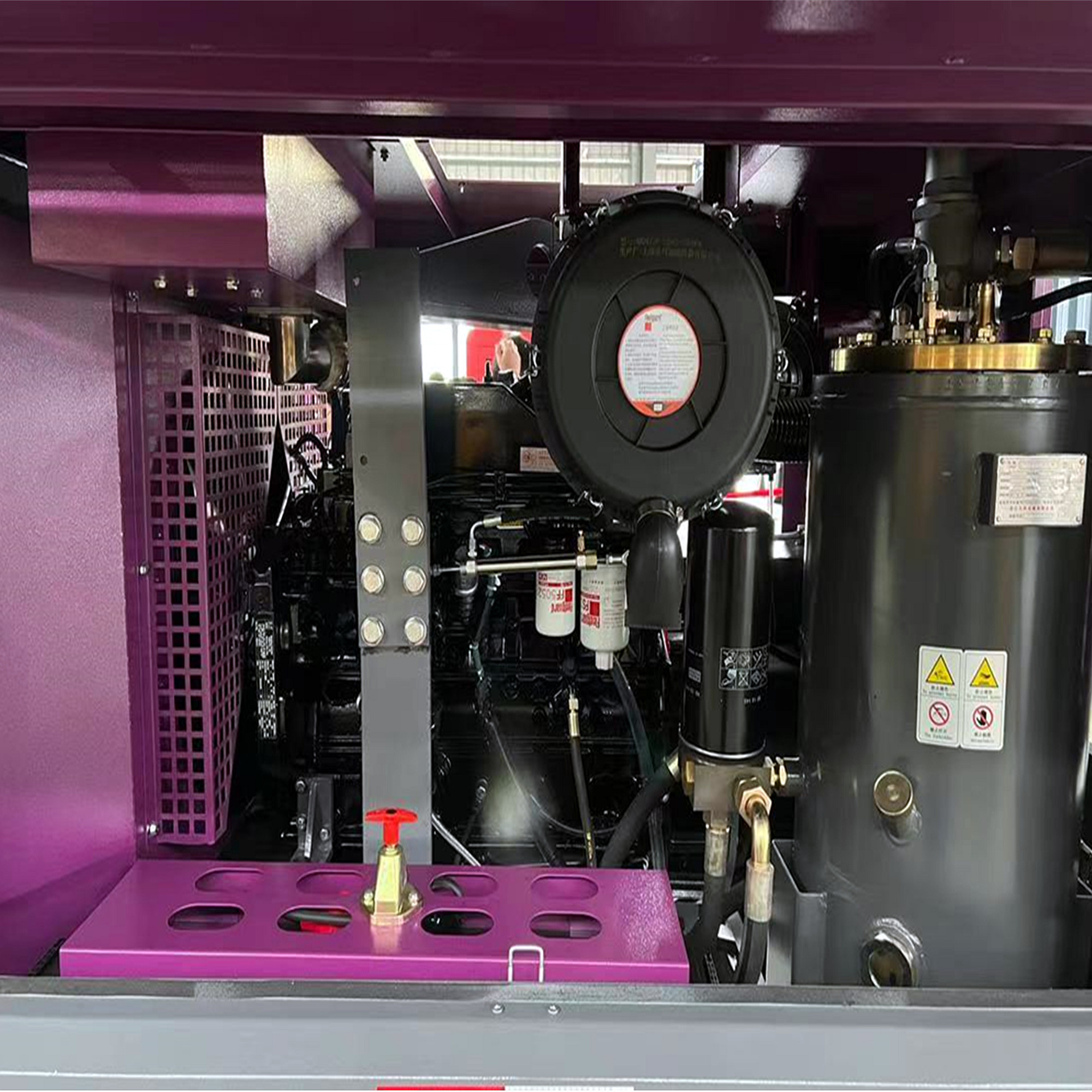 Mining Diesel Screw Air Compressor Machine Small Portable Rotary Screw Air Compressor