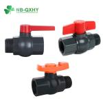 Plastic Supplies PVC Ball Valve with UV Protection and Male Female Connection in