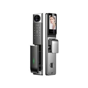 China Coffee Gold Tuya Lock 3D Face ID S923MAX Biometric Smart Lock factory
