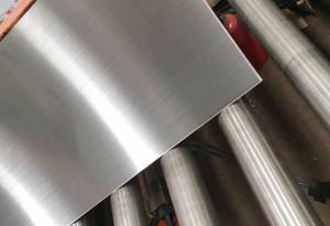 China Powder Coated Brushed Steel Plate TISCO 2B Finish Stainless Steel Sheet factory