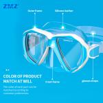 Kids Underwater Diving Equipment Full View Snorkel Mask For Glasses Wearers