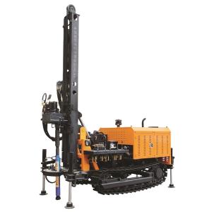 China Portable Diesel Rotary Geothermal Water Well Drilling Rig factory