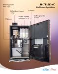 800CC Boiler Automatic Espresso Coffee Vending Machine Internet WIFI And RJ-45