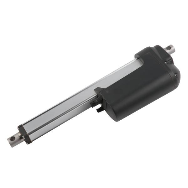 12Volt progressive industrial linear actuator ip66 400mm travel 6500n load, ball