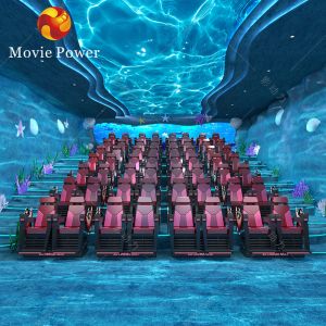 Customized 7d 4d 5d Motion Cinema Simulator Chair With 6 Dof Electric Platform