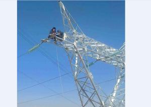 China Anti Rust Angle Steel Tower High Strength Large Power Line Towers factory
