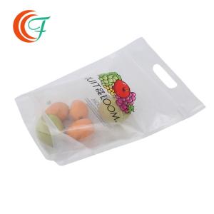 China Fresh Fruit Stand Up Pouch Packaging With Window Food Grade factory