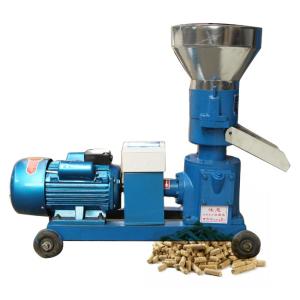 China Small Automatic Chicken Animal Feed Pellet Mill Flat Die Granulator factory