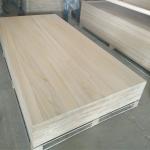 3-55mm Paulownia Hardwood Solid Wooden Panels Natural Color Lightweight