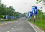 SMD Outdoor Lamp Post Led Display Screen Full Color Street For Advertising