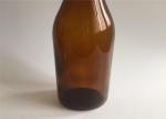 800ml Amber Boston Round Bottles Glass Material XFBB-01 For Essential Oil