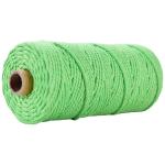 Green 3 Strand Twisted Nylon Rope 3mm Macrame Braided Cotton Rope