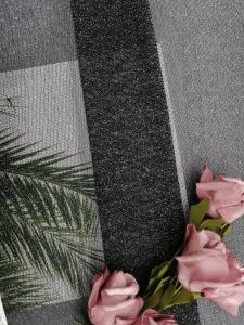 China Black Soft Lurex Metallic Lace Fabric Silver Lace Fabric For Dresses factory